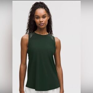 Lululemon green sculpt tank